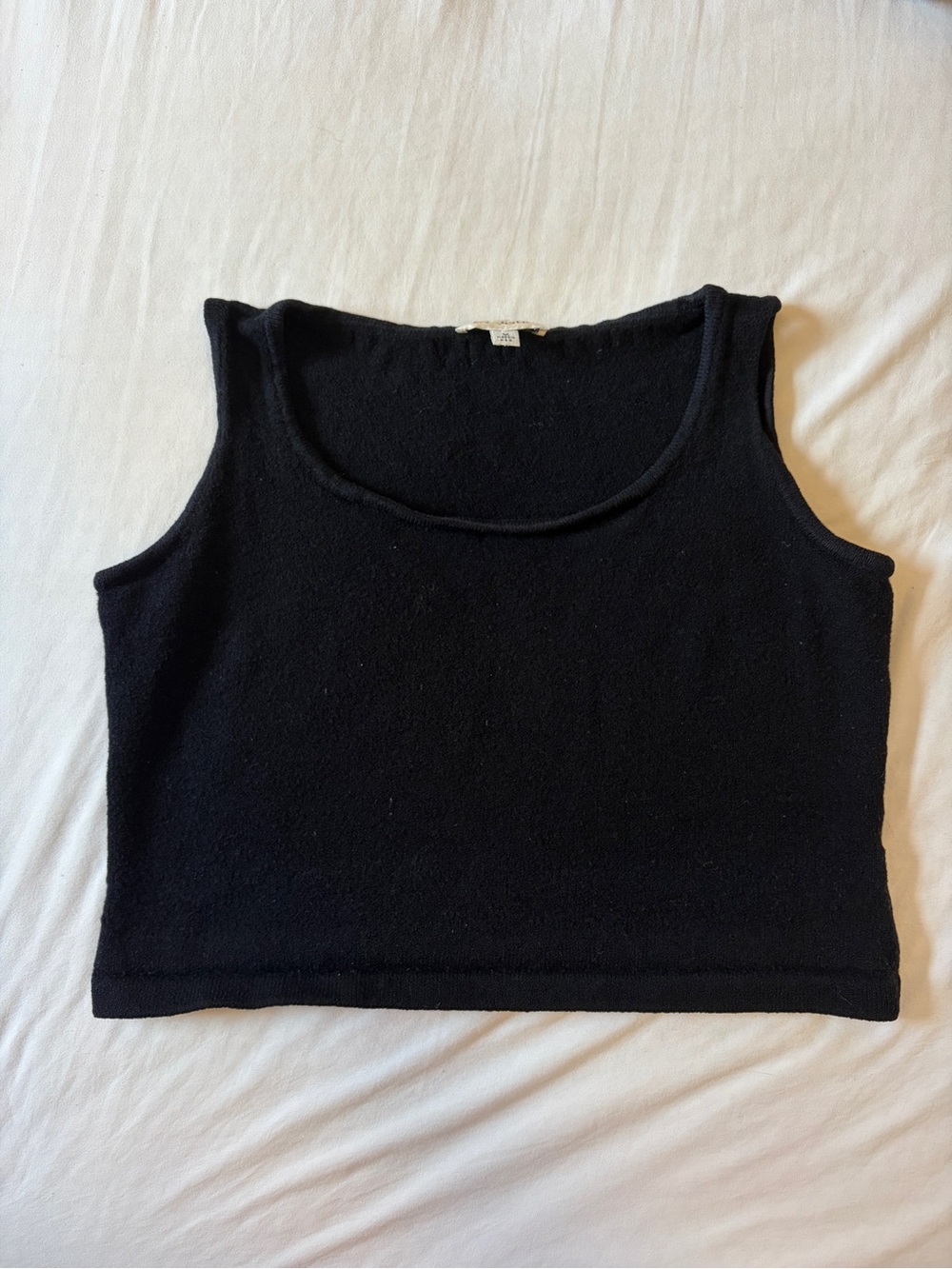 St. John black tank top